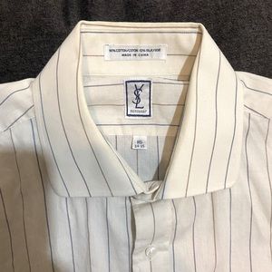 Vintage YSL mens dress shirt